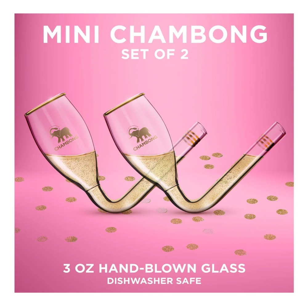 Chambong Mini Champagne Shooters 2pc